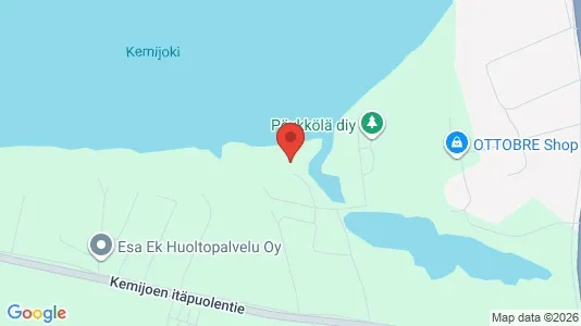 Office spaces for rent i Rovaniemi - kort over placeringen