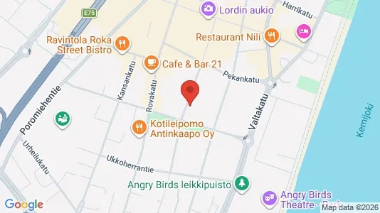Office spaces for rent i Rovaniemi - kort over placeringen