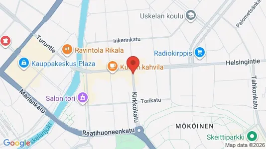 Lokaler til leie i Salo – Bilde fra Google Street View