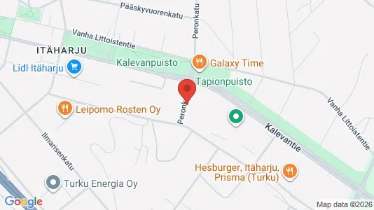Kontorslokaler för uthyrning i Åbo – Foto från Google Street View
