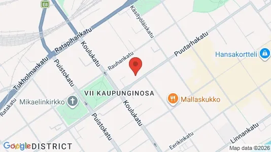 Gewerbeflächen zur Miete i Turku - kort over placeringen
