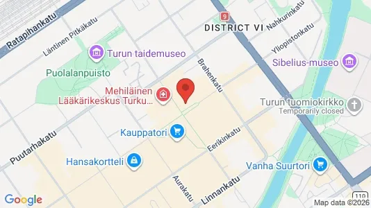 Kontorslokaler för uthyrning i Åbo – Foto från Google Street View