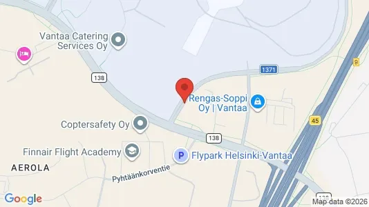 Lager til leie i Vantaa – Bilde fra Google Street View