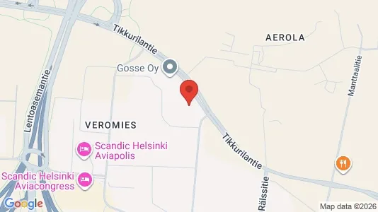 Kontorer til leie i Vantaa – Bilde fra Google Street View