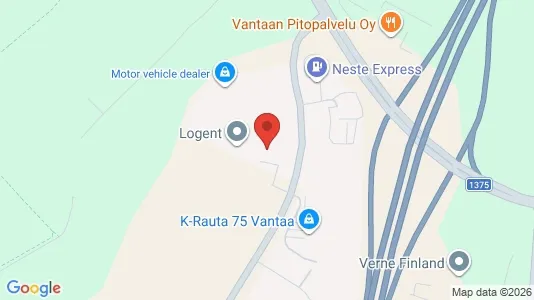 Magazijnen te huur i Vantaa - Foto uit Google Street View