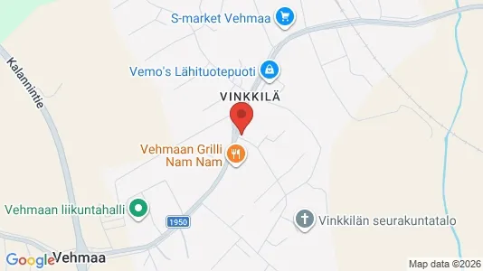 Gewerbeflächen zur Miete i Vehmaa – Foto von Google Street View