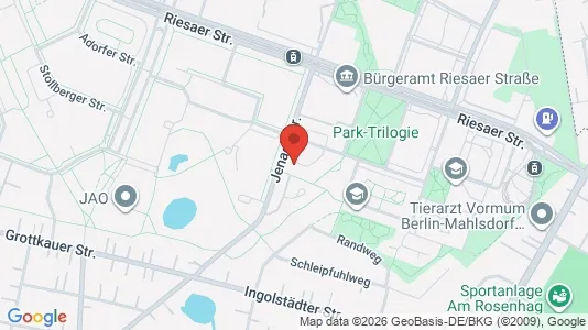Büros zur Miete i Berlin Marzahn-Hellersdorf – Foto von Google Street View
