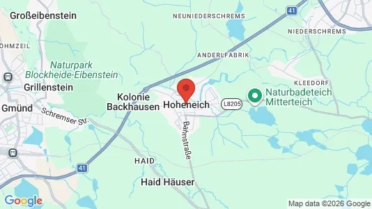 Gewerbeflächen zur Miete i Hoheneich – Foto von Google Street View