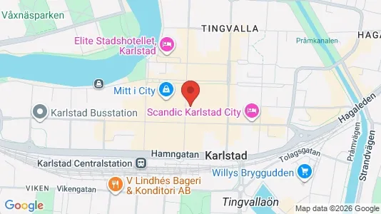 Gewerbeflächen zur Miete i Karlstad – Foto von Google Street View
