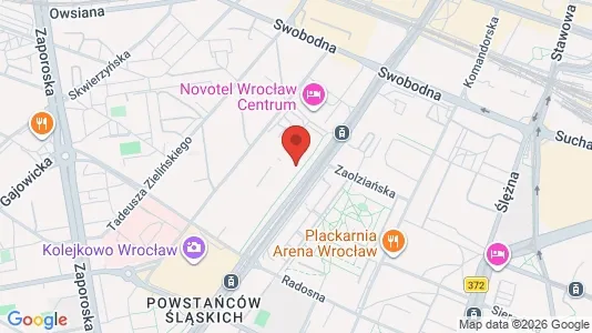 Coworking spaces zur Miete i Wrocław – Foto von Google Street View