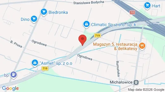 Toimistotilat Vuokrattavana i Pruszkowski - Kuva Google Street Viewstä
