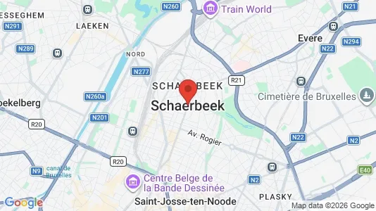 Office spaces for rent i Brussels Schaarbeek - Photo from Google Street View