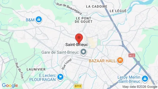Kantorruimte te huur i Saint-Brieuc - Foto uit Google Street View