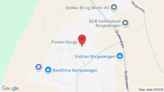 Kantorruimte te huur i Sandefjord - Foto uit Google Street View