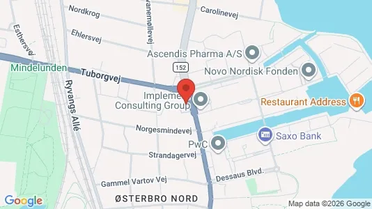 Coworking-tilat Vuokrattavana i Hellerup - Kuva Google Street Viewstä