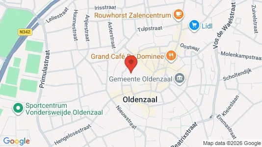 Gewerbeflächen zur Miete i Oldenzaal - kort over placeringen