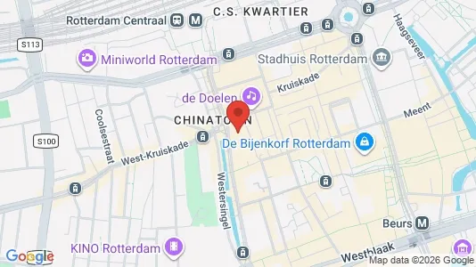 Büros zur Miete i Rotterdam Centrum – Foto von Google Street View