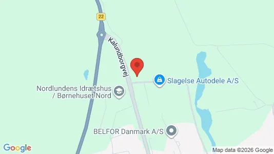 Varastot Vuokrattavana i Slagelse - Kuva Google Street Viewstä