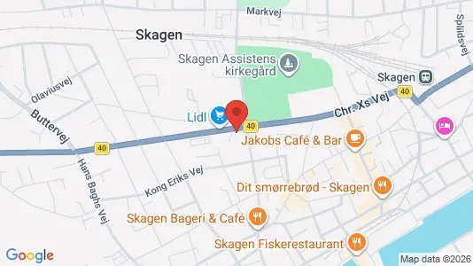Office spaces for rent i Skagen - Photo from Google Street View