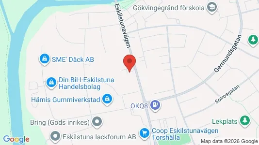 Bedrijfsruimtes te huur i Eskilstuna - kort over placeringen