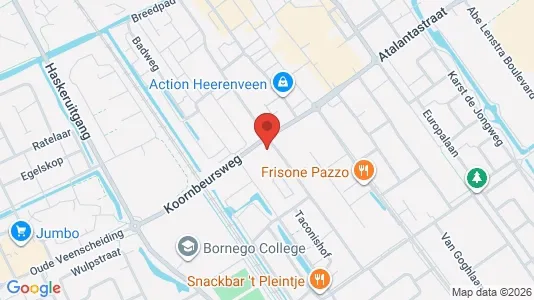Büros zur Miete i Heerenveen – Foto von Google Street View