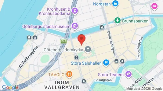 Kontorlokaler til leje i Gøteborg Centrum - Foto fra Google Street View