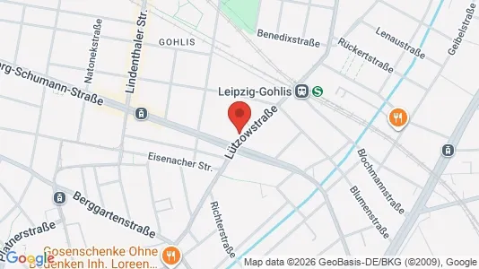 Toimistotilat Vuokrattavana i Leipzig - Kuva Google Street Viewstä