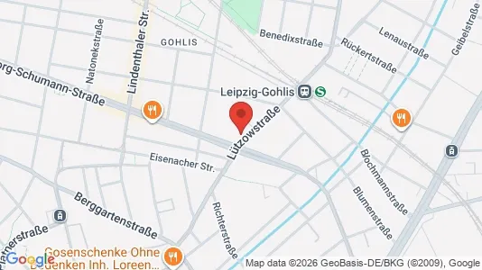 Toimistotilat Vuokrattavana i Leipzig - Kuva Google Street Viewstä