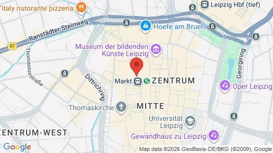 Büros zur Miete i Leipzig – Foto von Google Street View