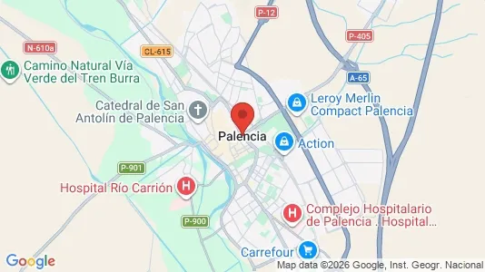 Lokaler til leje i Palencia - Foto fra Google Street View