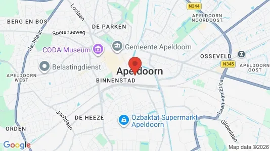 Restaurants zur Miete i Apeldoorn – Foto von Google Street View
