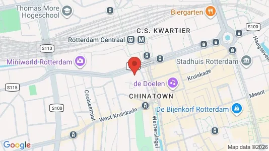 Bedrijfsruimtes te huur i Rotterdam Centrum - Foto uit Google Street View