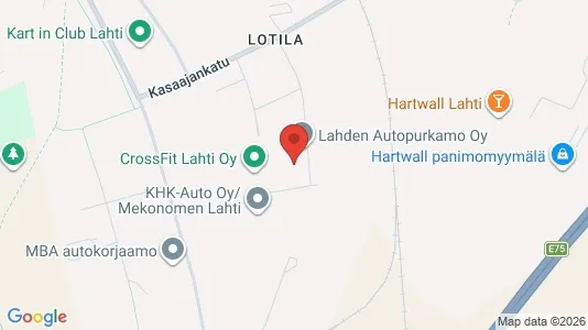 Lagerlokaler til leje i Lahti - Foto fra Google Street View