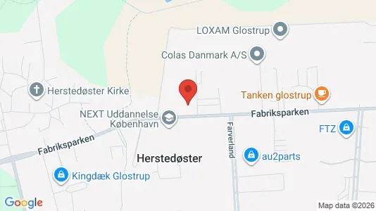 Varastot Vuokrattavana i Glostrup - Kuva Google Street Viewstä