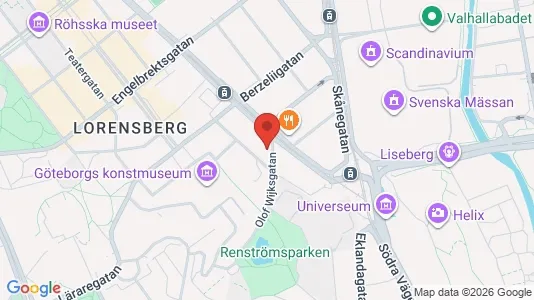 Büros zur Miete i Johanneberg – Foto von Google Street View