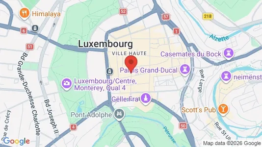 Kontorer til leie i Luxembourg – Bilde fra Google Street View