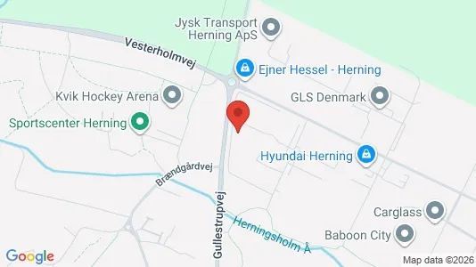 Varastot Vuokrattavana i Herning - Kuva Google Street Viewstä