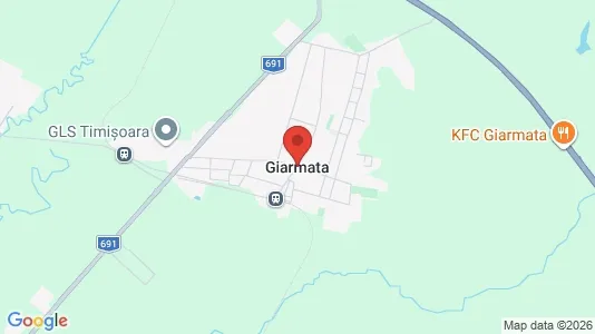 Liikekiinteistöt Vuokrattavana i Giarmata - Kuva Google Street Viewstä