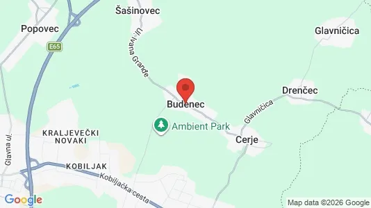 Bedrijfsruimtes te huur i Budenec - Foto uit Google Street View