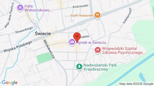 Lokaler til leie i Świecki – Bilde fra Google Street View