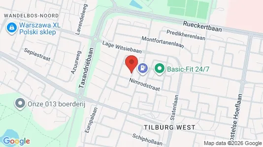 Producties te huur i Tilburg - kort over placeringen