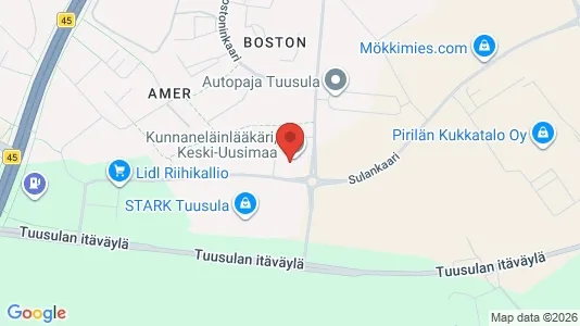Kantorruimte te huur i Tuusula - Foto uit Google Street View
