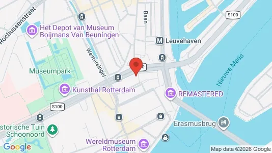 Kontorlokaler til leje i Rotterdam Centrum - Foto fra Google Street View