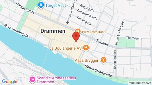 Büros zur Miete i Drammen – Foto von Google Street View