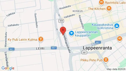 Lokaler til leje i Lappeenranta - Foto fra Google Street View