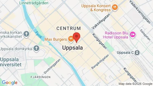 Lokaler til leje i Uppsala - Foto fra Google Street View