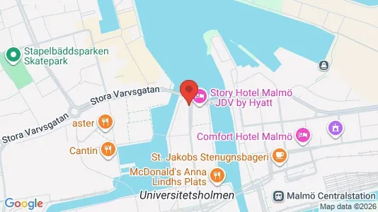 Lokaler til leje i Malmø Centrum - Foto fra Google Street View