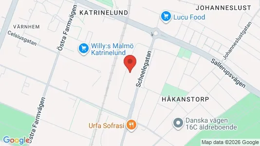 Lagerlokaler för uthyrning i Malmö Centrum – Foto från Google Street View