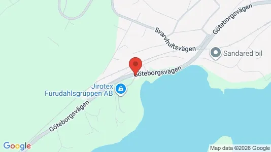 Lokaler til leje i Borås - kort over placeringen