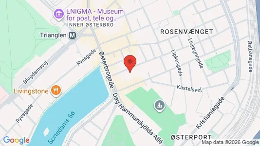 Lokaler til leje i Østerbro - Foto fra Google Street View